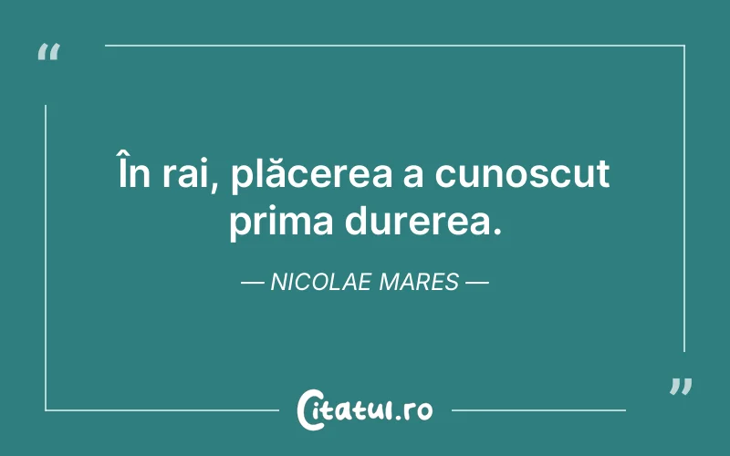 Citat Nicolae Mares - citate spiritualitate