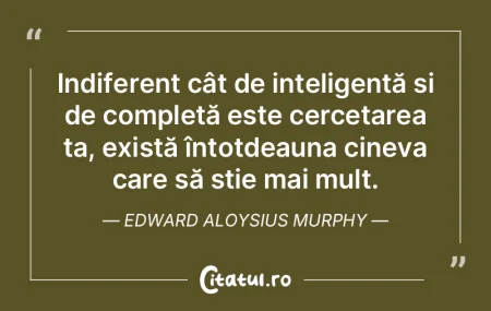 Indiferent cât de inteligentă și de c... Indiferent cât de inteligentă și de c...