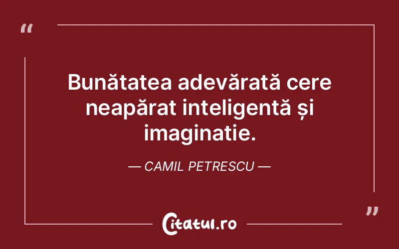 Citat Camil Petrescu - citate spiritualitate