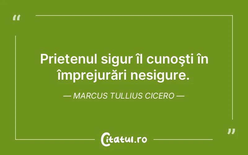 Citat Marcus Tullius Cicero - citate spiritualitate
