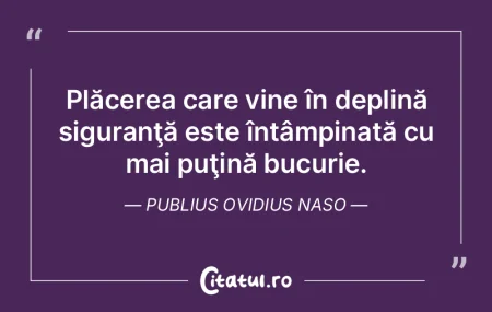 Plăcerea care vine în deplină siguran... Plăcerea care vine în deplină siguran...