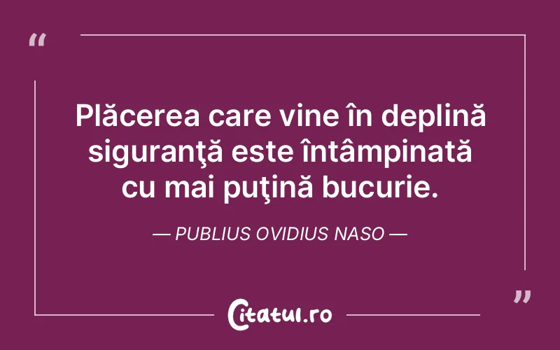 Citat Publius Ovidius Naso - citate spiritualitate
