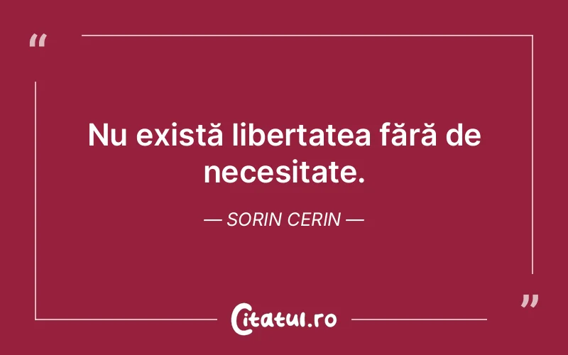 Citat Sorin Cerin - citate spiritualitate