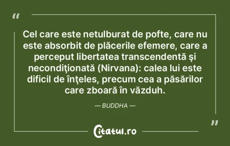 Cel care este netulburat de pofte, care ... Cel care este netulburat de pofte, care ...