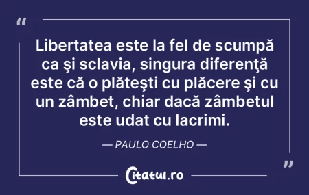 Libertatea este la fel de scumpă ca şi... Libertatea este la fel de scumpă ca şi...