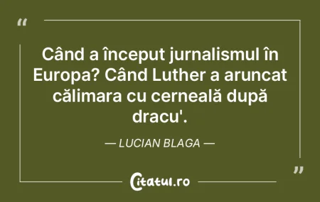 Când a început jurnalismul în Europa?... Când a început jurnalismul în Europa?...