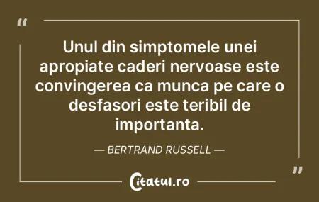 Unul din simptomele unei apropiate cader... Unul din simptomele unei apropiate cader...