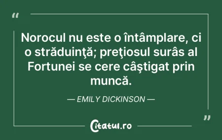 Norocul nu este o întâmplare, ci o str... Norocul nu este o întâmplare, ci o str...
