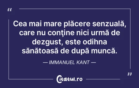 Cea mai mare plăcere senzuală, care nu... Cea mai mare plăcere senzuală, care nu...