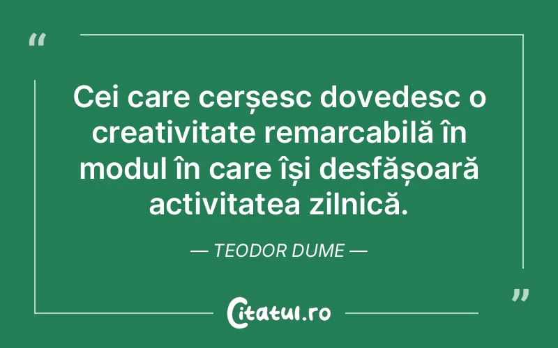 Citat Teodor Dume - citate spiritualitate
