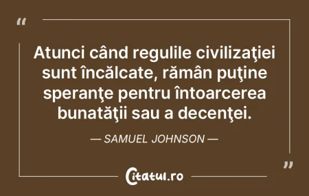 Atunci când regulile civilizaţiei sunt... Atunci când regulile civilizaţiei sunt...