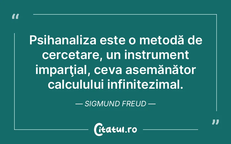 Citat Sigmund Freud - citate spiritualitate