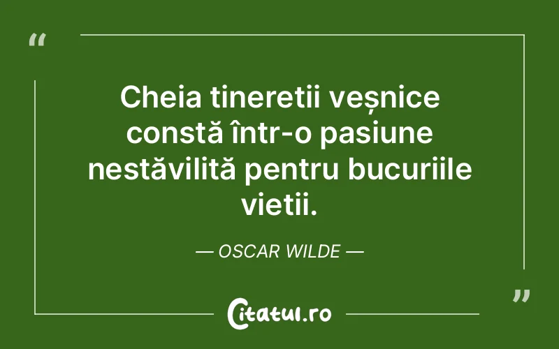 Citat Oscar Wilde - citate spiritualitate