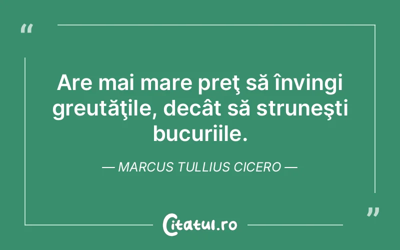 Citat Marcus Tullius Cicero - citate spiritualitate