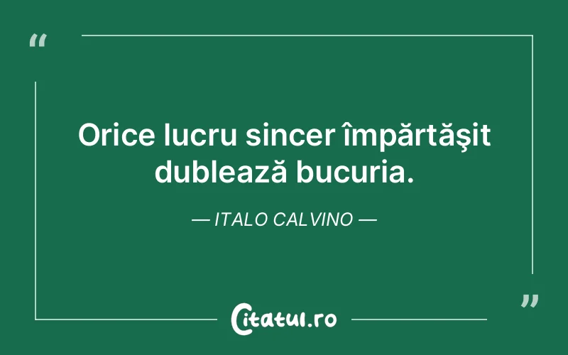 Citat Italo Calvino - citate spiritualitate