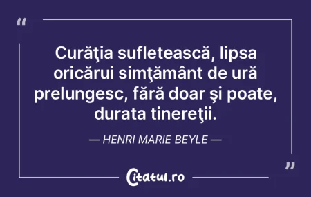 Curăţia sufletească, lipsa oricărui ... Curăţia sufletească, lipsa oricărui ...