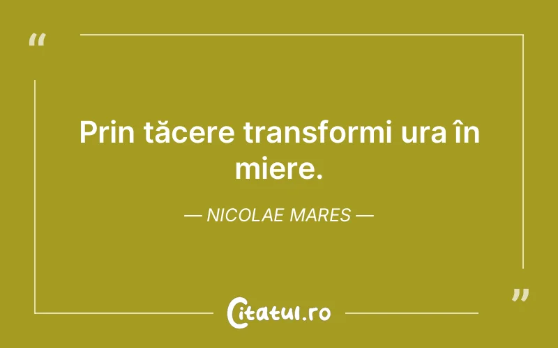 Citat Nicolae Mares - citate spiritualitate