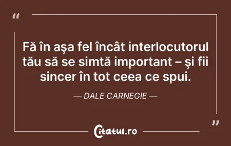 Fă în aşa fel încât interlocutorul ... Fă în aşa fel încât interlocutorul ...