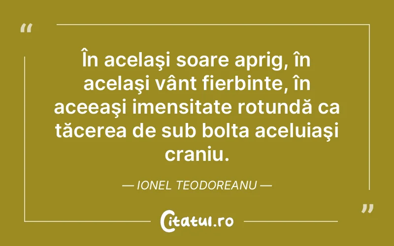 Citat Ionel Teodoreanu - citate spiritualitate