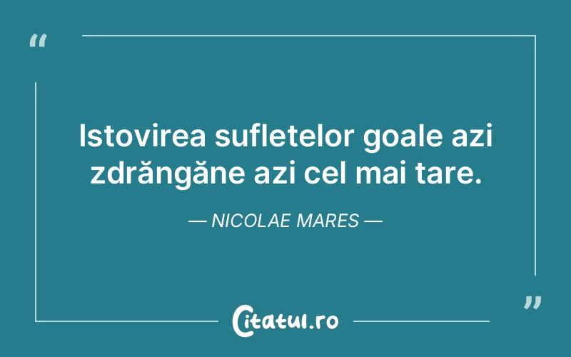Citat Nicolae Mares - citate spiritualitate
