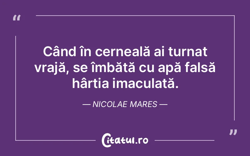 Citat Nicolae Mares - citate spiritualitate