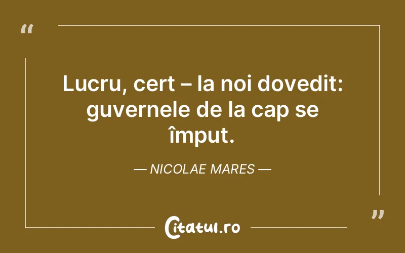 Citat Nicolae Mares - citate spiritualitate