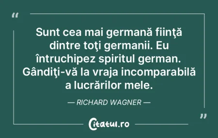 Sunt cea mai germană fiinţă dintre to... Sunt cea mai germană fiinţă dintre to...