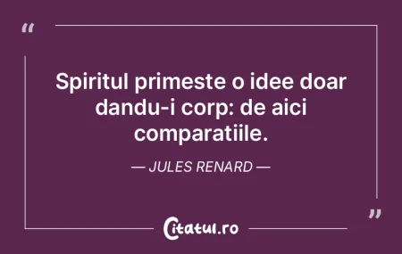 Spiritul primeste o idee doar dandu-i co... Spiritul primeste o idee doar dandu-i co...