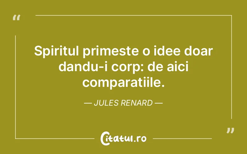 Citat Jules Renard - citate spiritualitate