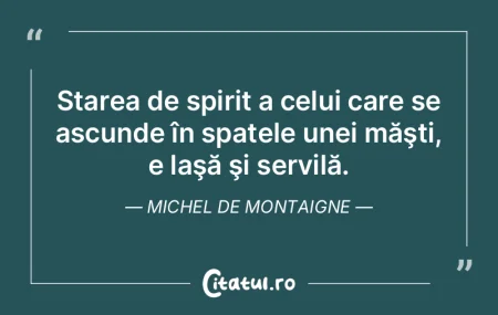 Starea de spirit a celui care se ascunde... Starea de spirit a celui care se ascunde...