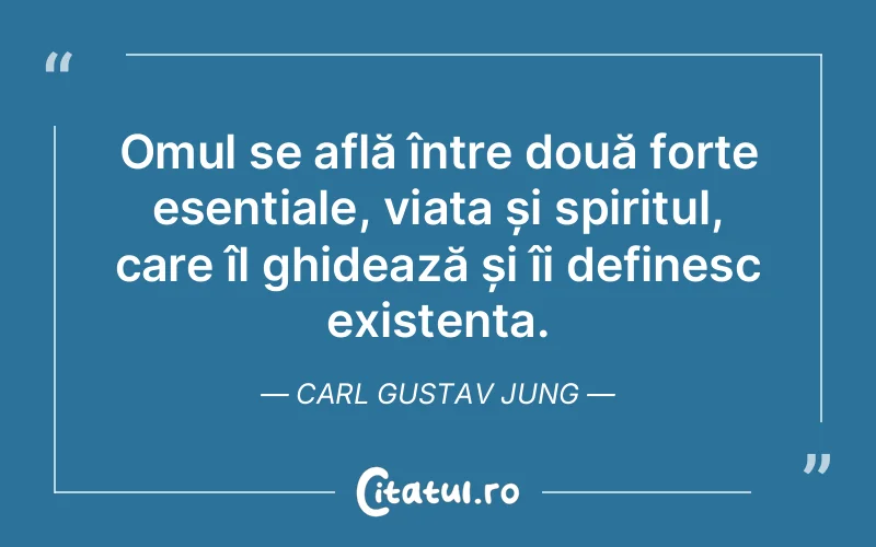 Citat Carl Gustav Jung - citate spiritualitate