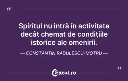 Spiritul nu intră în activitate decât... Spiritul nu intră în activitate decât...