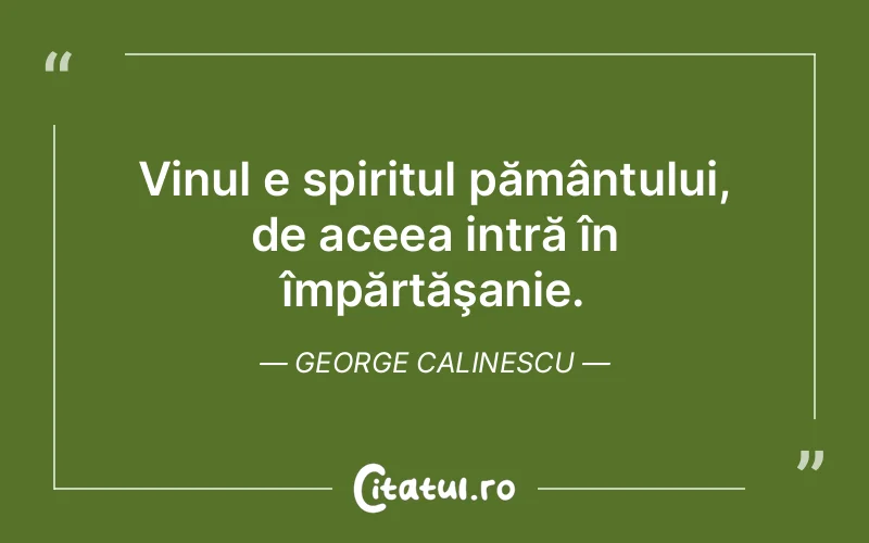 Citat George Calinescu - citate spiritualitate