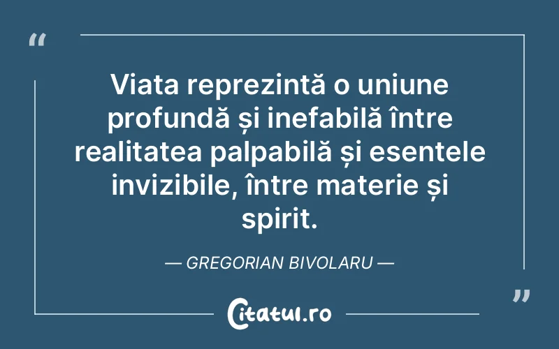 Citat Gregorian Bivolaru - citate spiritualitate
