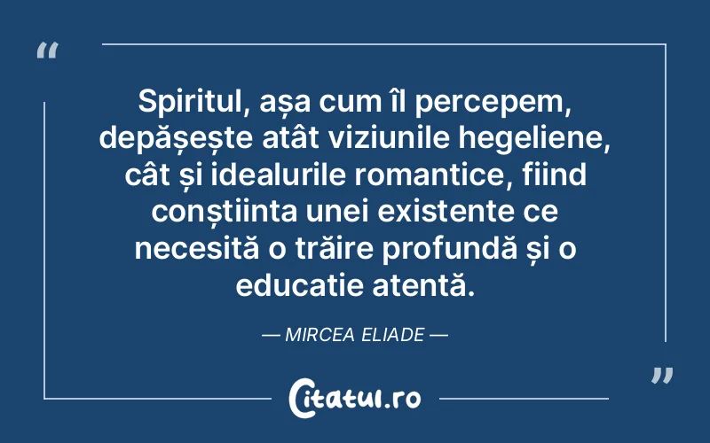 Citat Mir - citate spiritualitate
