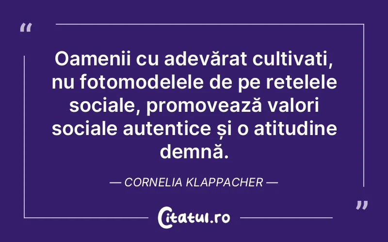 Citat Cornelia Klappacher - citate spiritualitate