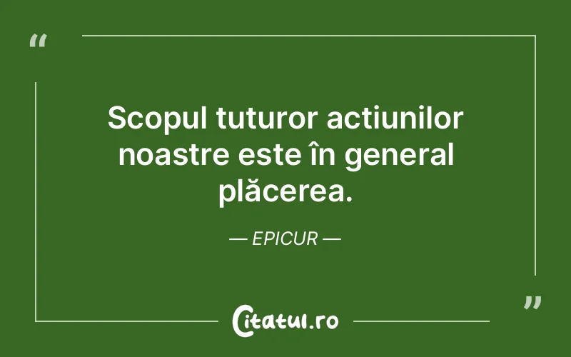 Citat Epicur - citate spiritualitate