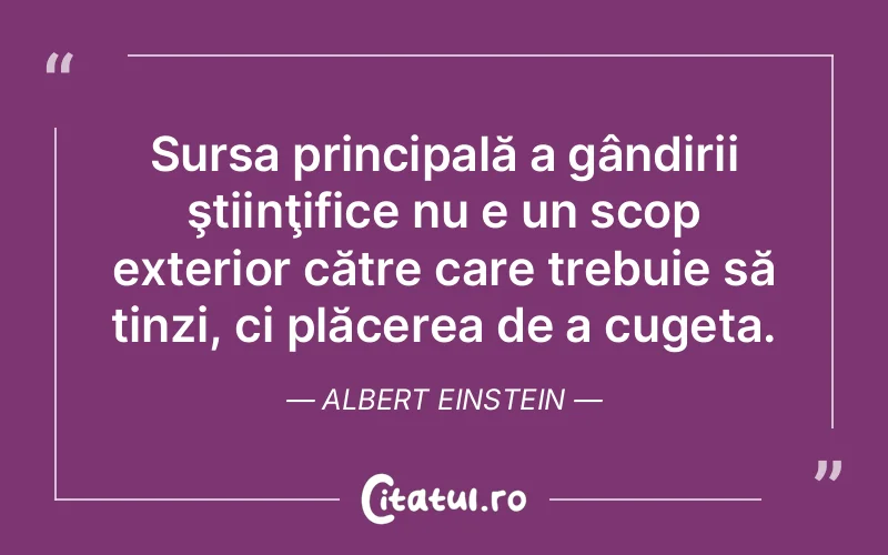 Citat Albert Einstein - citate spiritualitate