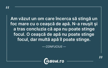 Am văzut un om care încerca să sting�...