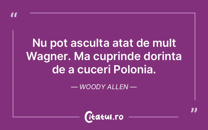 Citat Woody Allen - citate spiritualitate