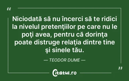Niciodată să nu încerci să te ridici...