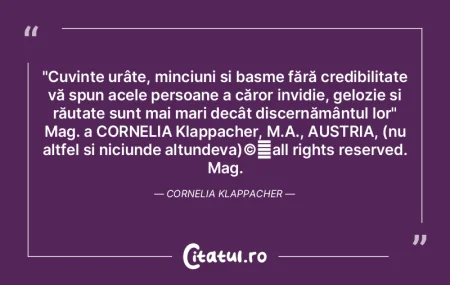 "Cuvinte urâte, minciuni și basme făr...