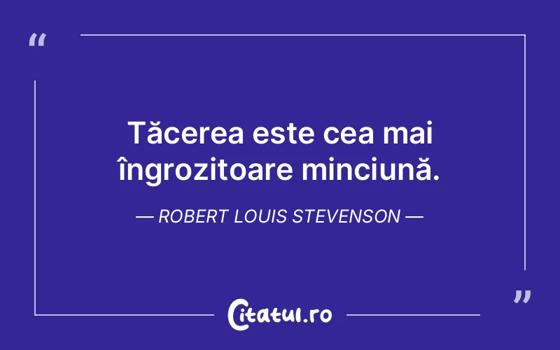 Citat Robert Louis Stevenson - citate spiritualitate