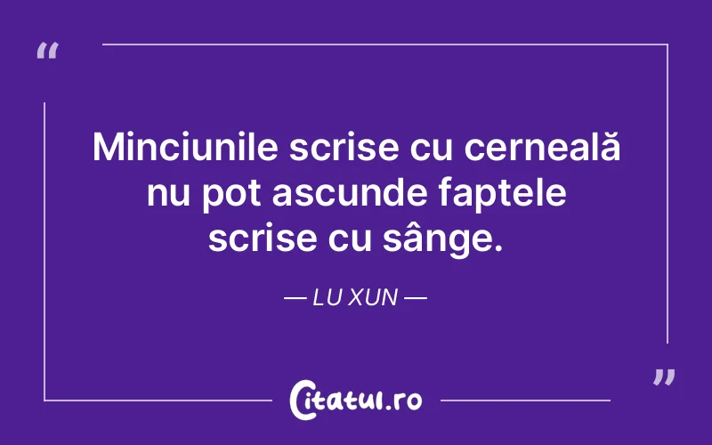 Citat Lu Xun - citate spiritualitate