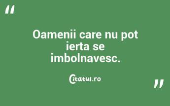 Oamenii care nu pot ierta se imbolnavesc....