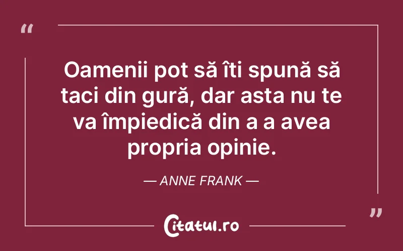 Citat Anne Frank - citate triste