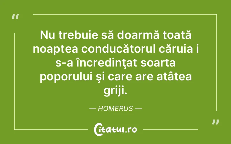 Citat Homerus - citate triste