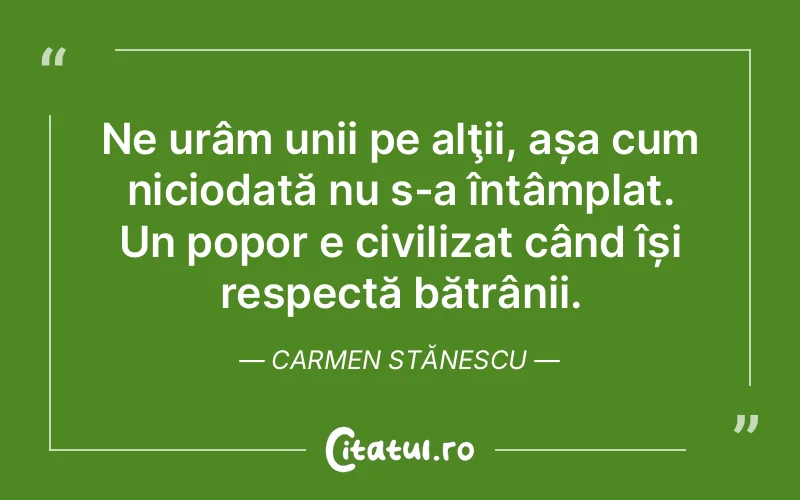 Citat Carmen Stănescu - citate triste