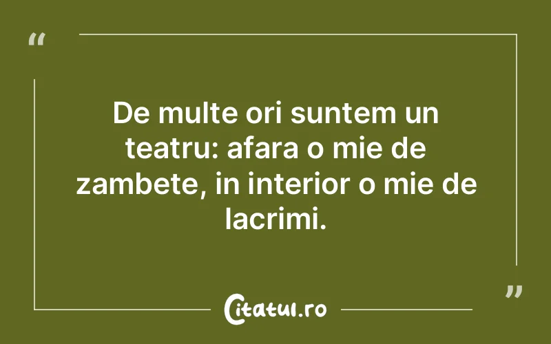 Citat Autor necunoscut - citate triste