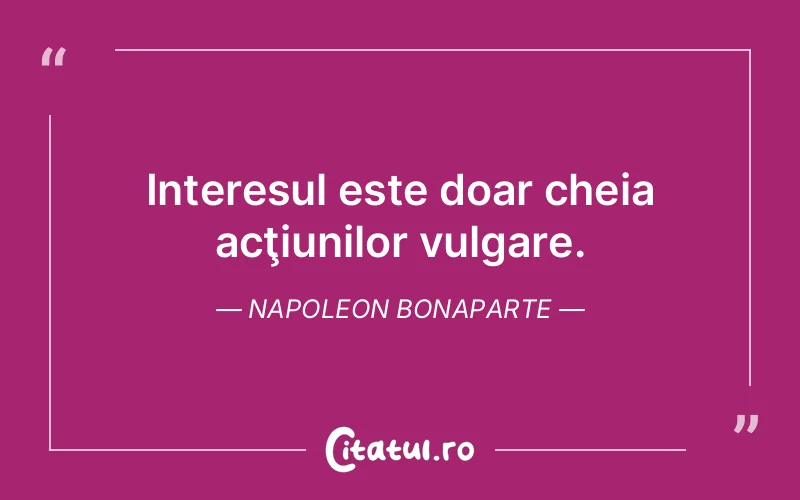 Citat Napoleon Bonaparte - citate triste